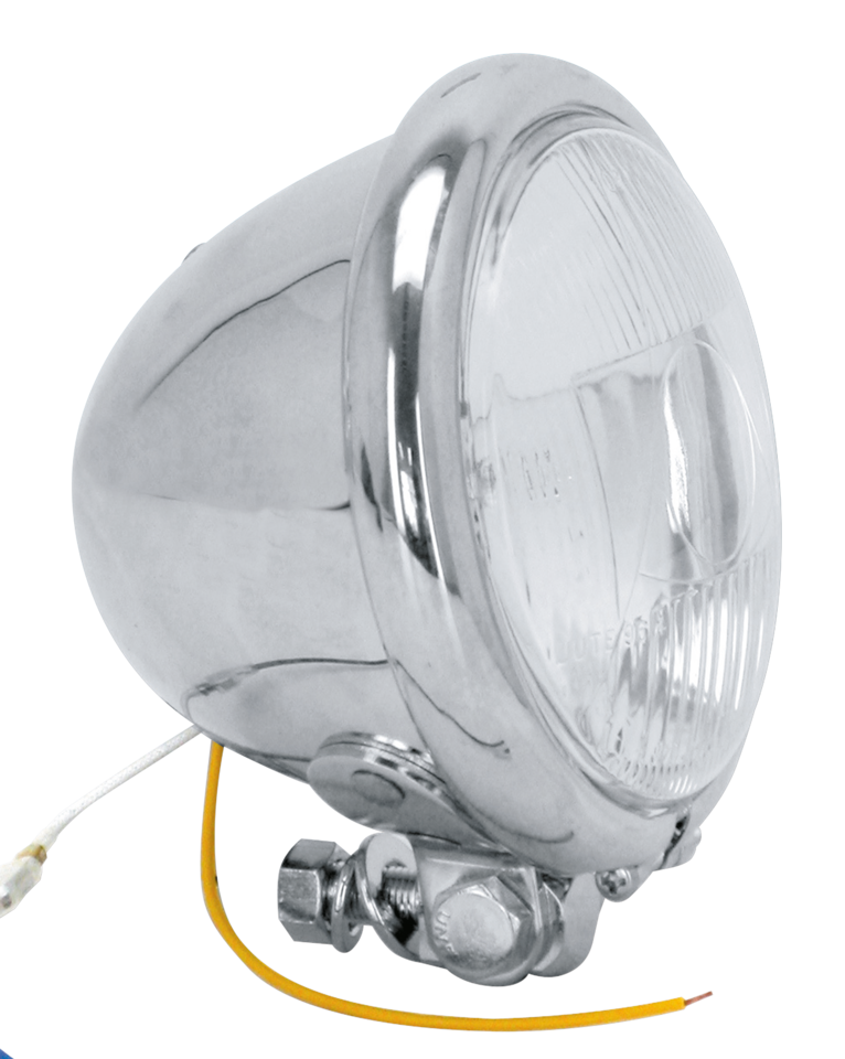 CHROME 4 1/2" EARLY MODEL SPOTLIGHT - view 1