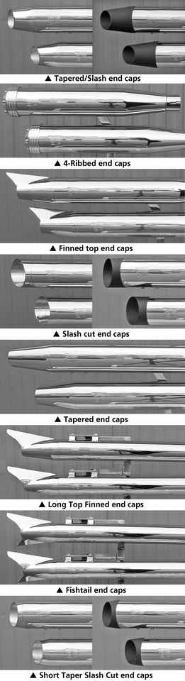 MCJ ADJUSTABLE EXHAUSTS FOR SPORTSTER - view 3