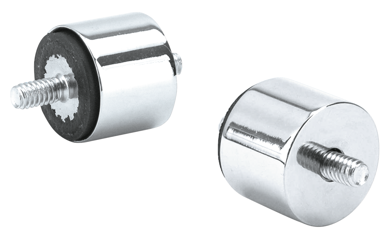 CHROME COVERED ANTI-VIBRATION MOUNTS - view 2