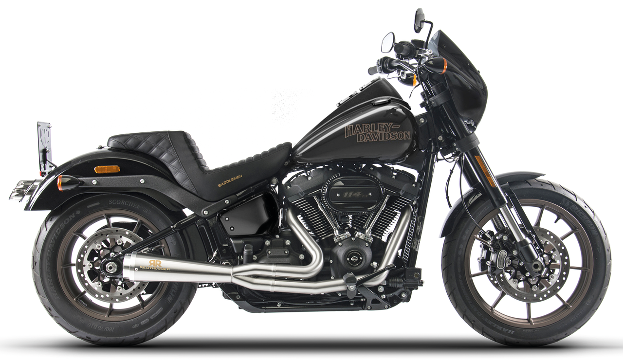 REDTHUNDER "NO-CAT" HEADERS FOR MILWAUKEE EIGHT FAT BOB Secondary image