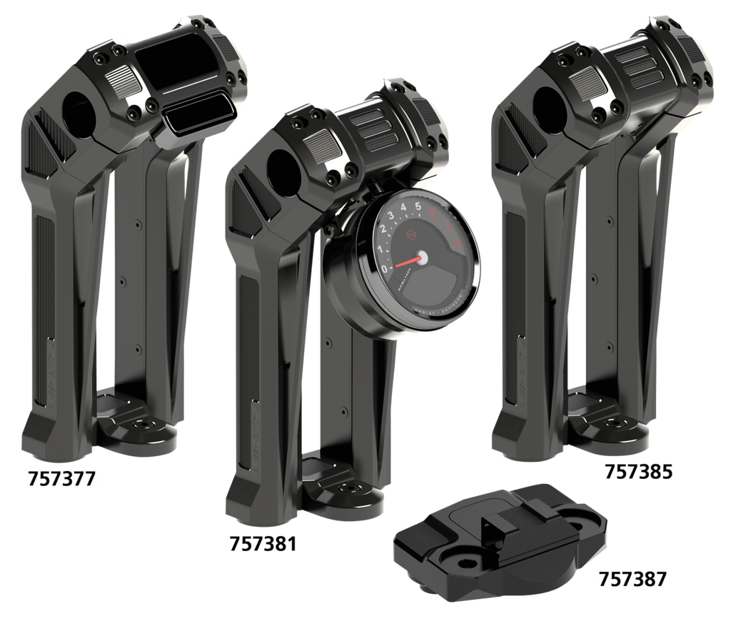 RICK'S PULLBACK CLUB STYLE RISER KITS FOR 1 1/4" BARS - view 2