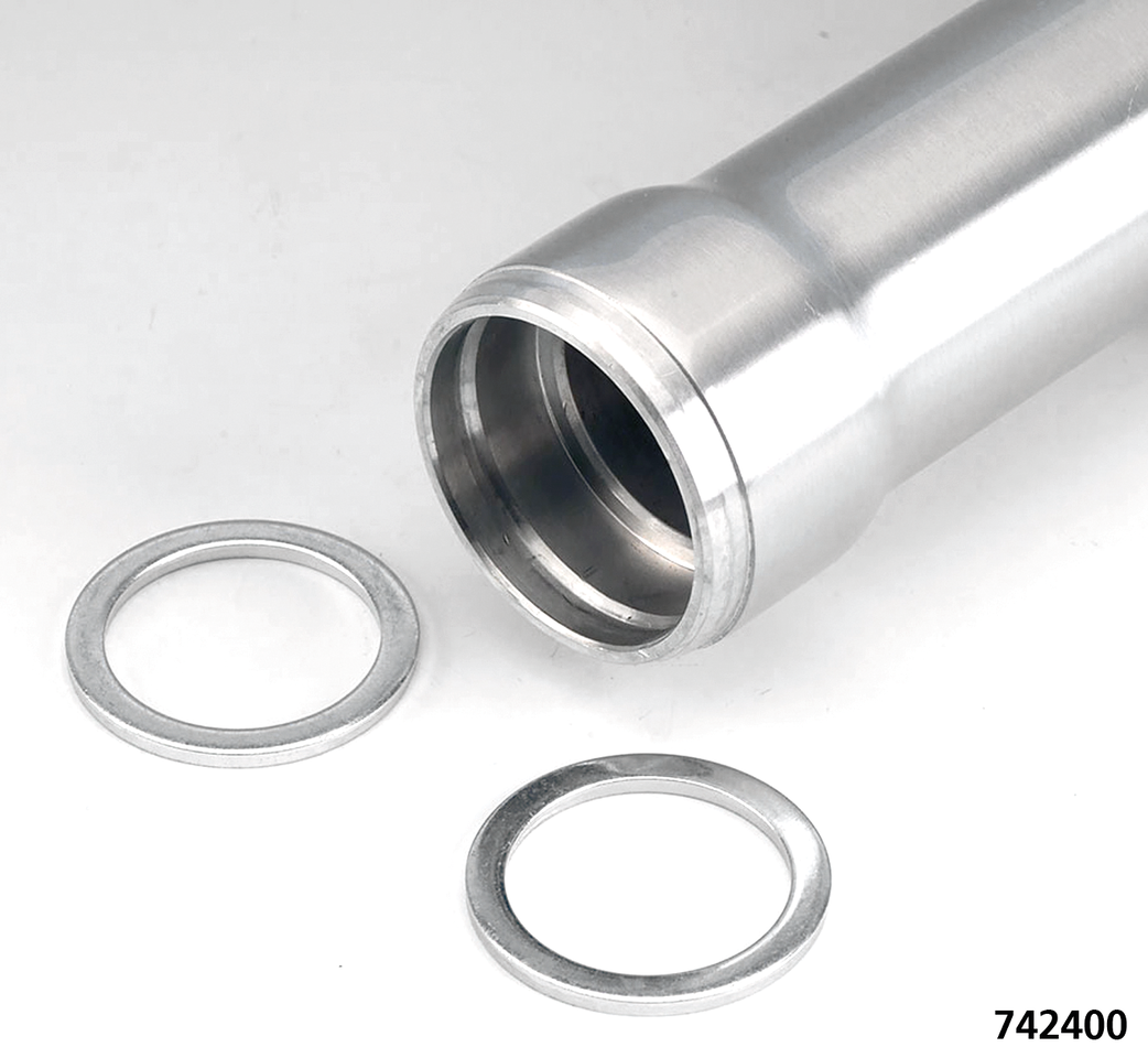 FRONT FORK SEAL RETAINING CLIPS AND BACK UP WASHERS - view 1