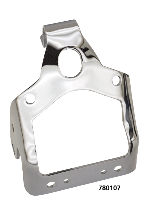 HEADLIGHT & HORN BRACKET FOR EARLY SPRINGER FORKS - view 1