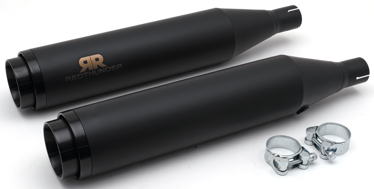 REDTHUNDER SLIP-ON MUFFLERS FOR MILWAUKEE EIGHT SOFTAIL - view 1 Main image