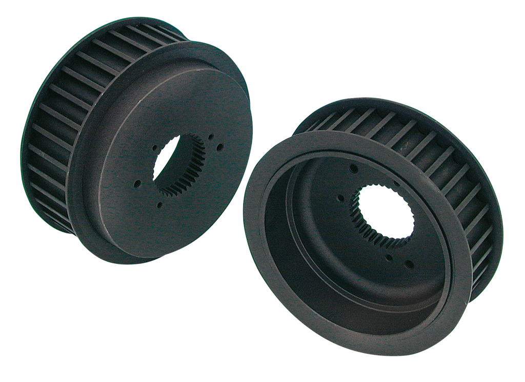 OFF-SET FINAL DRIVE PULLEYS - view 2