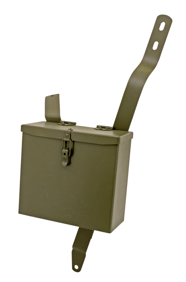 SAMWEL SUBMACHINE GUN BRACKET, AMMUNITION BOX AND SCABBARD - view 2