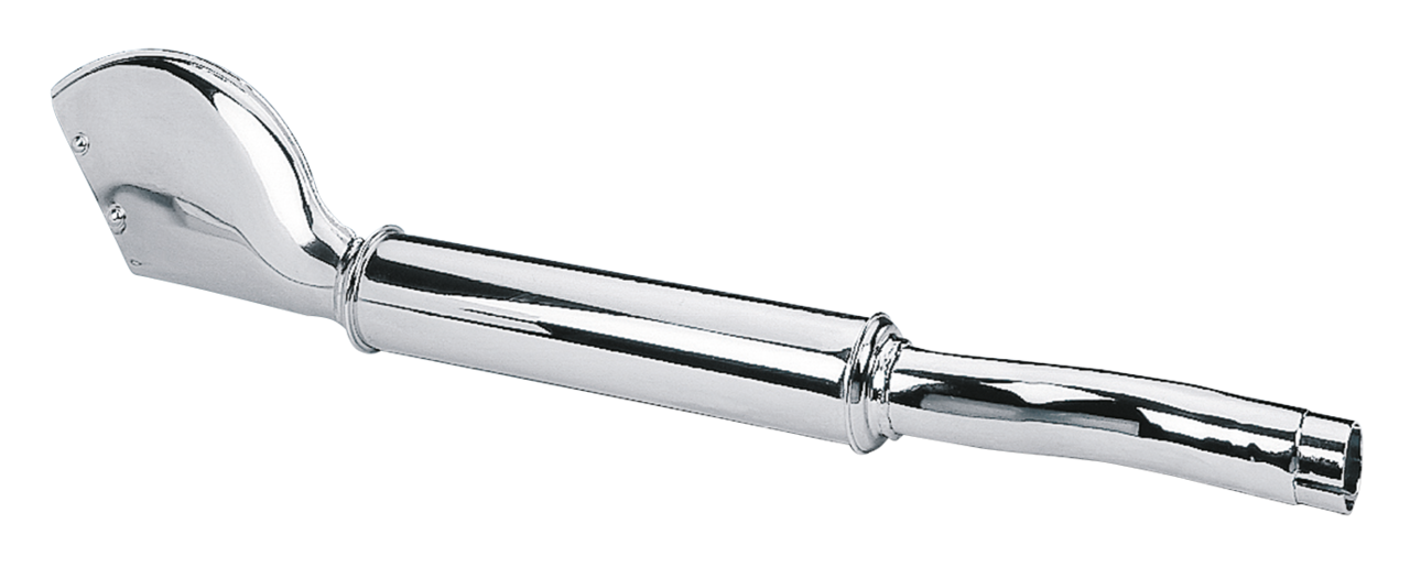 ORIGINAL STYLE FISHTAIL MUFFLER FOR 45CI SOLO MODELS - view 1 Main image