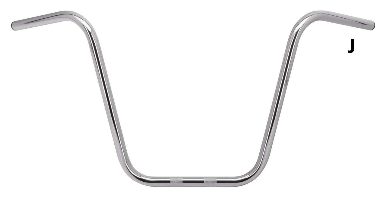 ZODIAC ONE INCH DIAMETER APE HANGER HANDLEBARS - view 1 Main image
