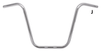 ZODIAC ONE INCH DIAMETER APE HANGER HANDLEBARS - view 1