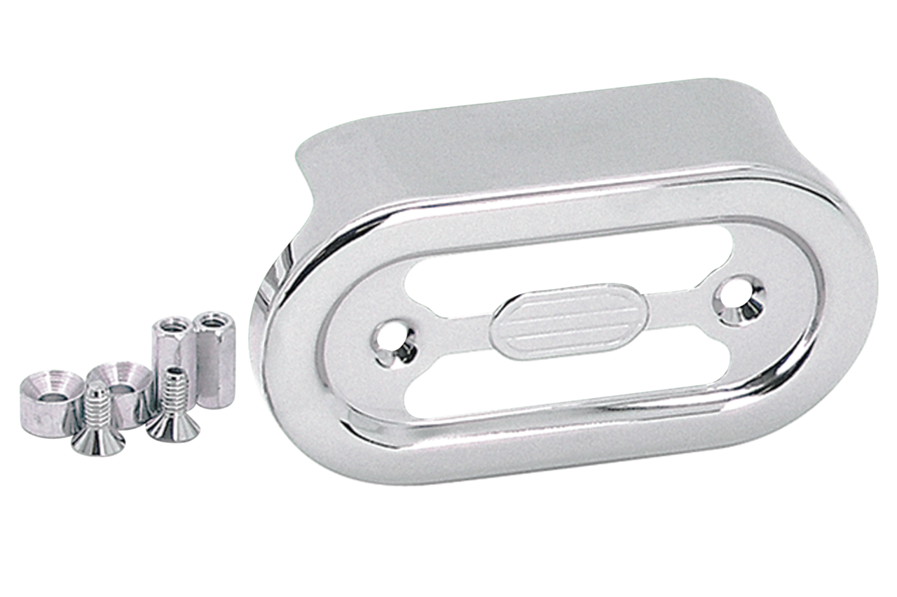 CHROME PLATED OVAL SHAPED REGULATOR COVERS - view 1