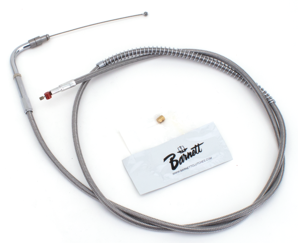 T05 - THROTTLE & IDLE CABLE 1996-2001 FUEL INJECTED TOURING - view 1