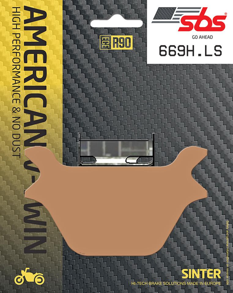 SBS REAR DISC BRAKE PADS - view 2