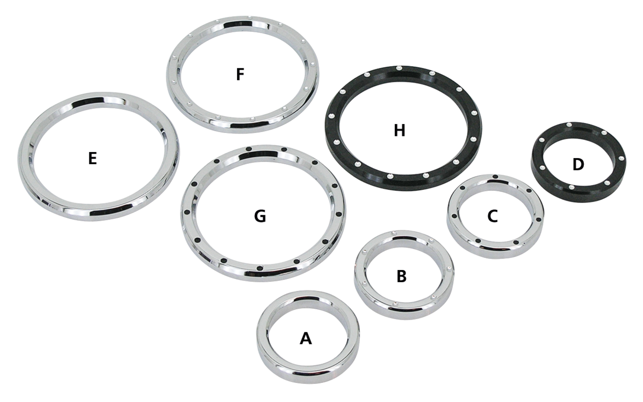 BILLET ALUMINUM GAUGE BEZELS - view 3
