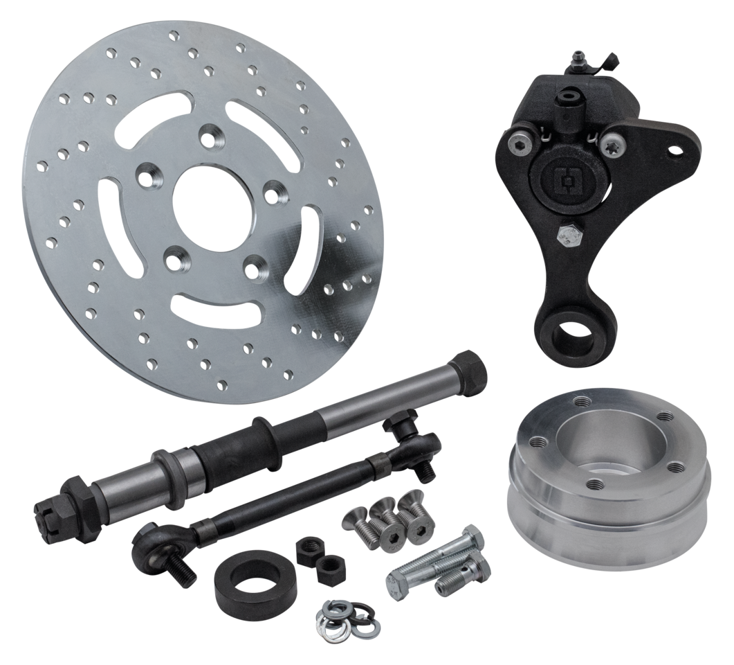 DISC BRAKE KITS FOR OLD STYLE SPRINGER FRONT FORKS - view 1