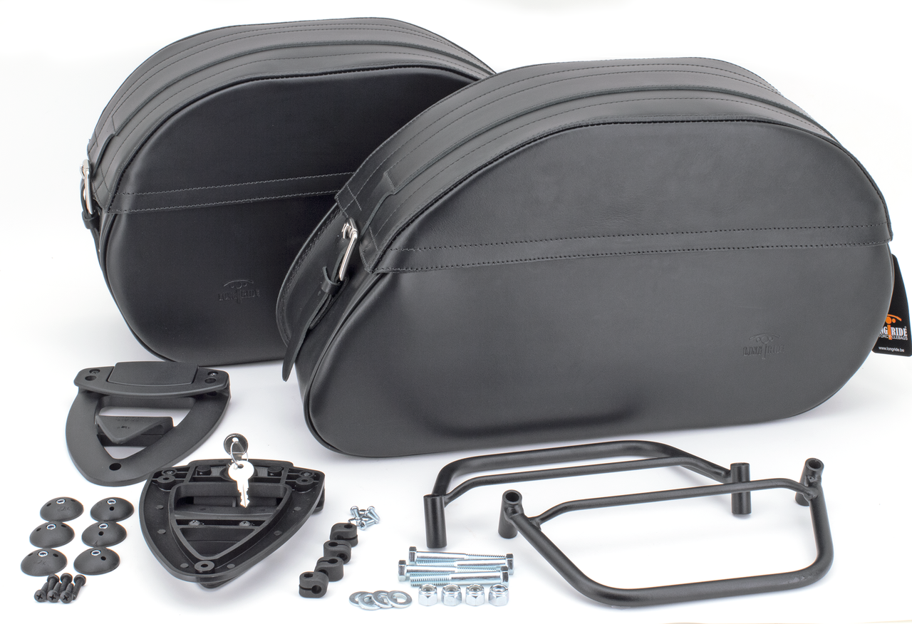 K-DRIVE/LONGRIDE "CLICK & LOCK" SADDLEBAG KITS - view 1