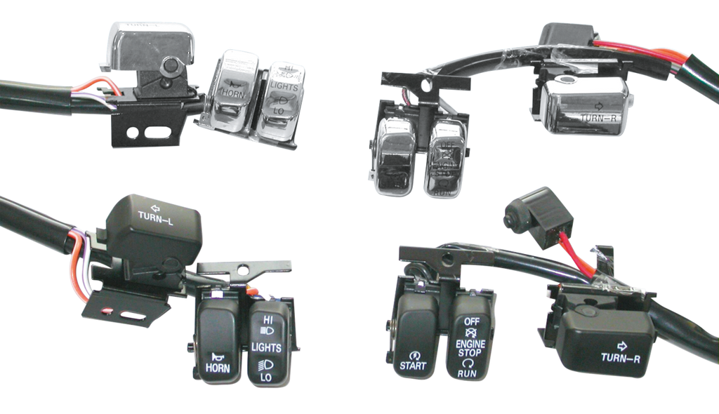 ERGONOMIC HANDLEBAR SWITCHES FOR 1996-2013 MODELS - view 3