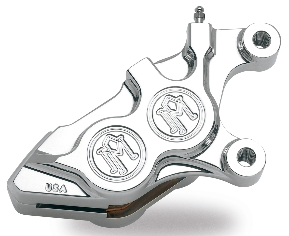 PERFORMANCE MACHINE 4 PISTON FRONT CALIPERS WITH DIFFERENTIAL BORE - view 1 Main image