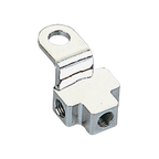 CHROME REPLACEMENT BRAKE LINE TEES - view 2