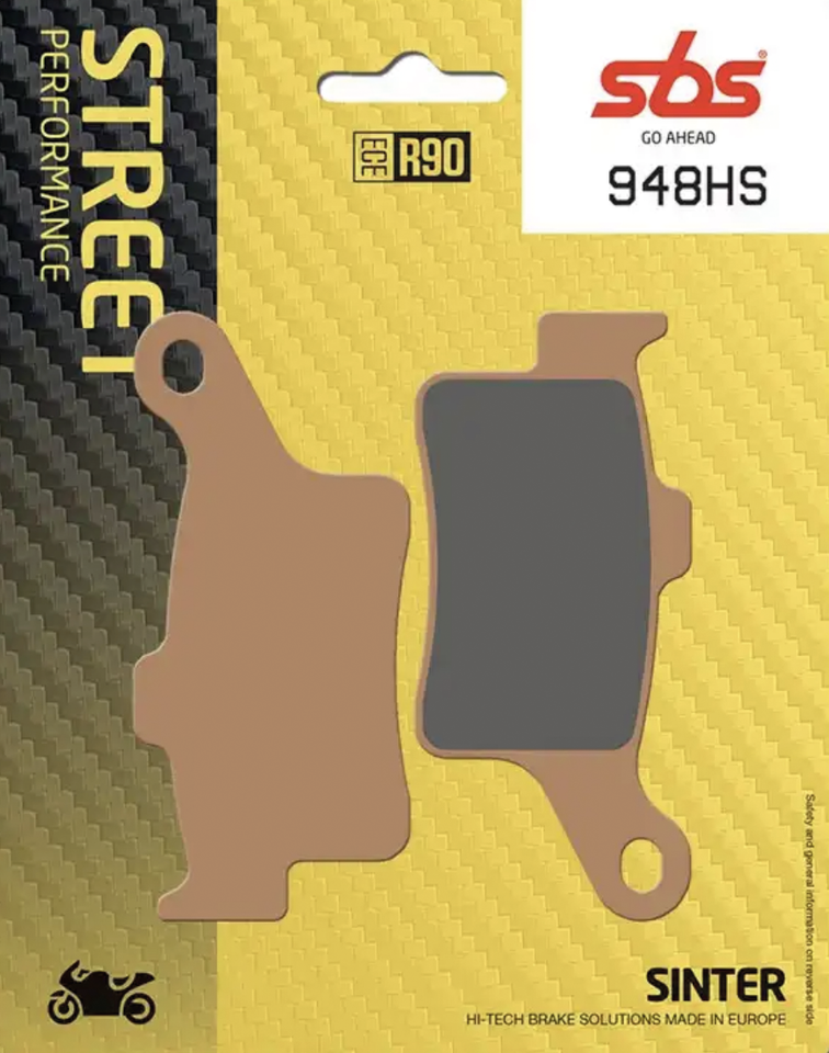 SBS REAR DISC BRAKE PADS Secondary image