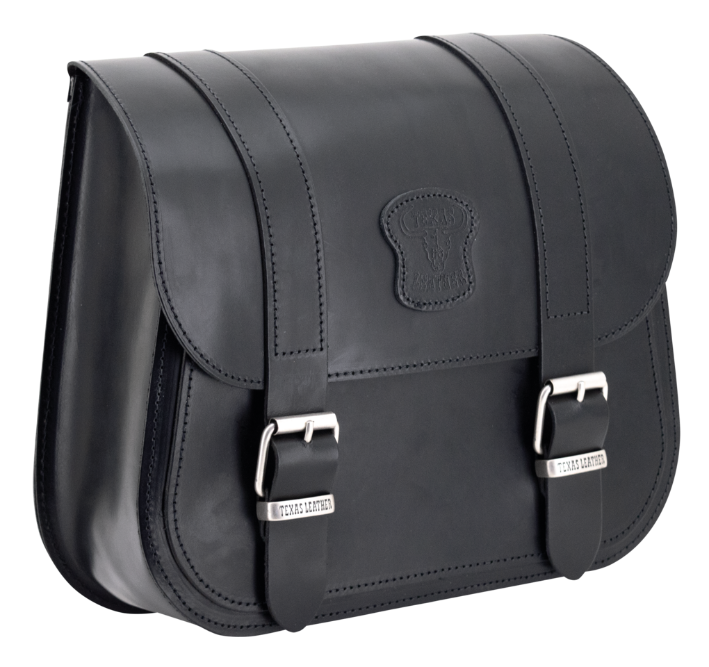 TEXAS LEATHER MEDIUM SIDE SADDLEBAG - view 1 Main image