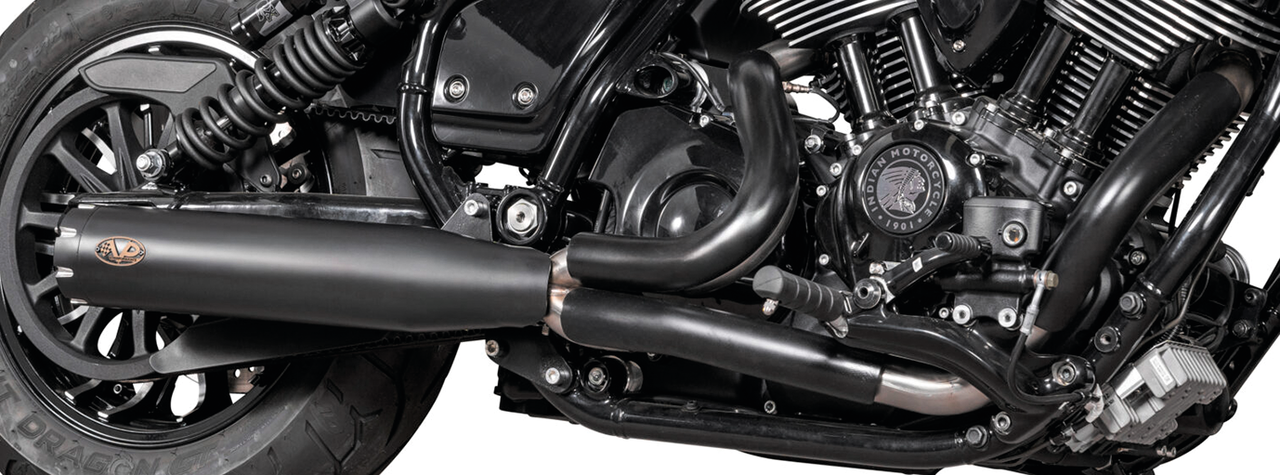 V-PERFORMANCE 2-INTO-1 EXHAUST SYSTEM FOR INDIAN CHIEF Secondary image