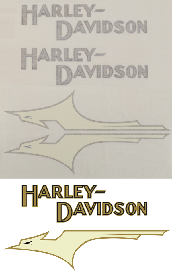 VINTAGE GAS TANK TRANSFERS & STICKERS - view 1 Main image