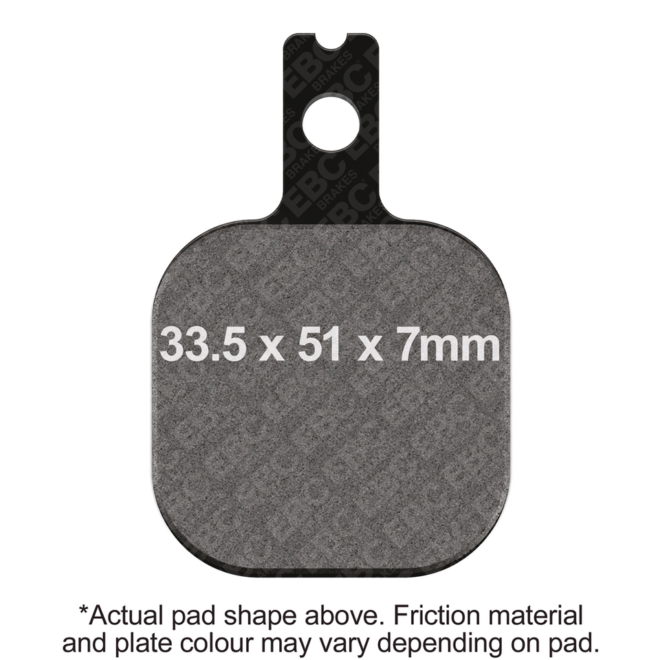 BRAKE PADS FOR AFTER MARKET CALIPERS - view 1