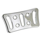 BILLET ALUMINUM BRAKE PEDAL PADS FOR TOURING - view 1