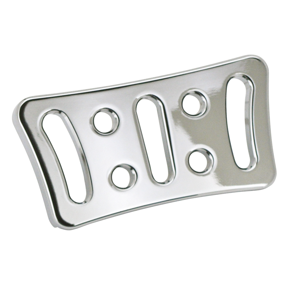 BILLET ALUMINUM BRAKE PEDAL PADS FOR TOURING - view 1