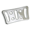 BILLET ALUMINUM BRAKE PEDAL PADS FOR TOURING - view 1