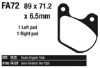 EBC FRONT DISC BRAKE PADS - view 1