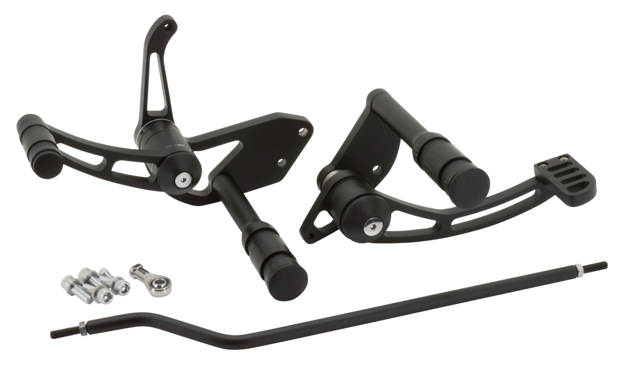 BILLET ALUMINUM FORWARD CONTROL KIT FOR DYNA - view 2