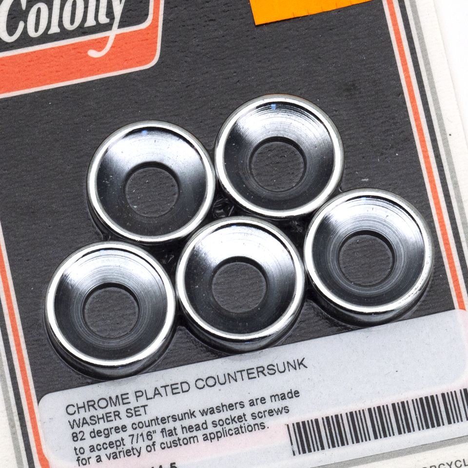 COMPANION COUNTERSUNK CHROME WASHERS - view 1 Main image