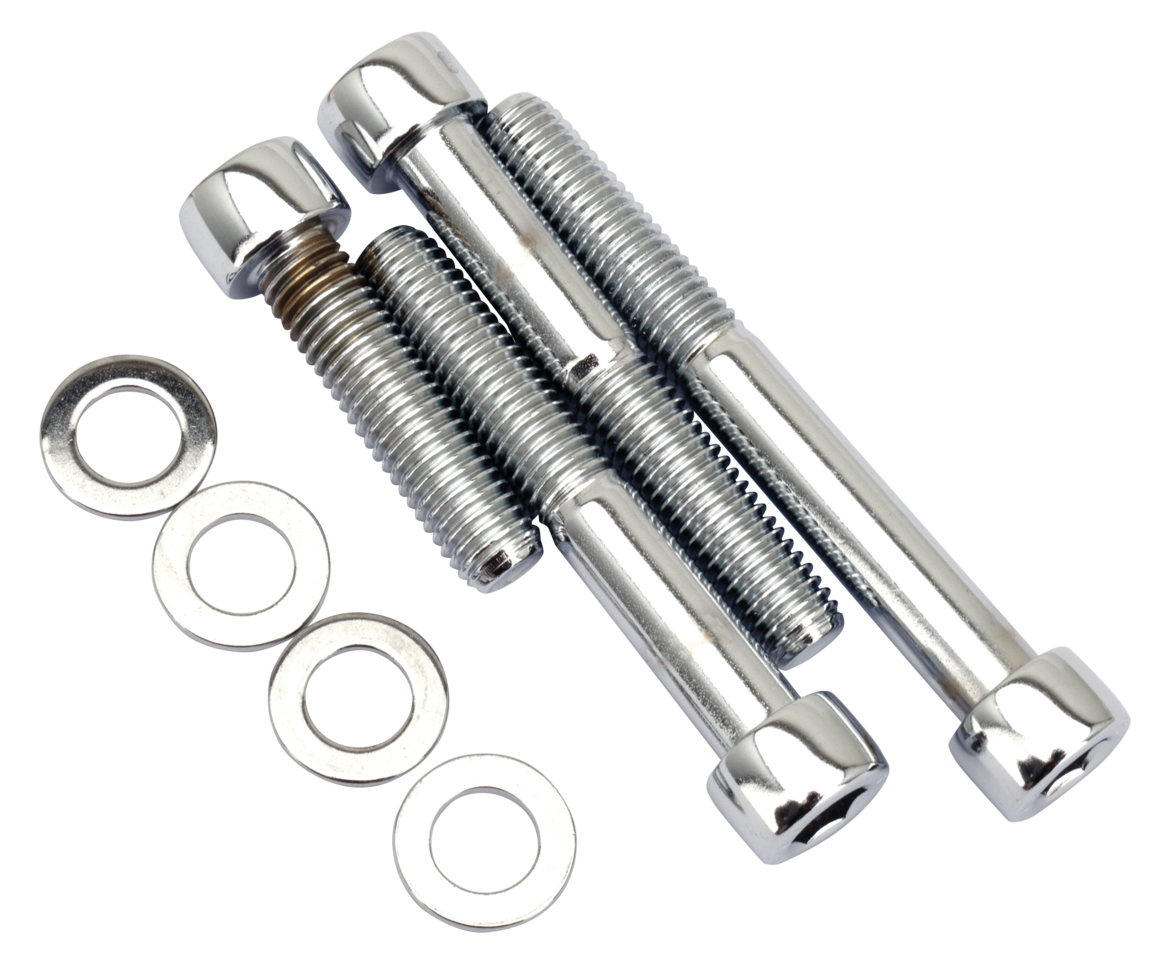 CHROME SOCKET HEAD CALIPER MOUNTING SCREW KITS - view 1 Main image