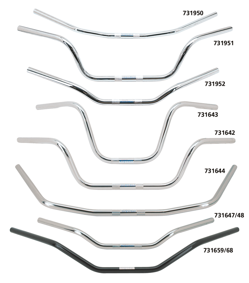 FEHLING ONE INCH DIAMETER HANDLEBARS - view 2