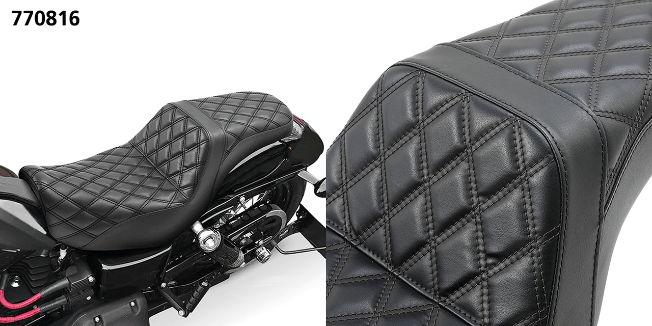 C.C. RIDER 2-UP SEAT FOR DYNA Secondary image