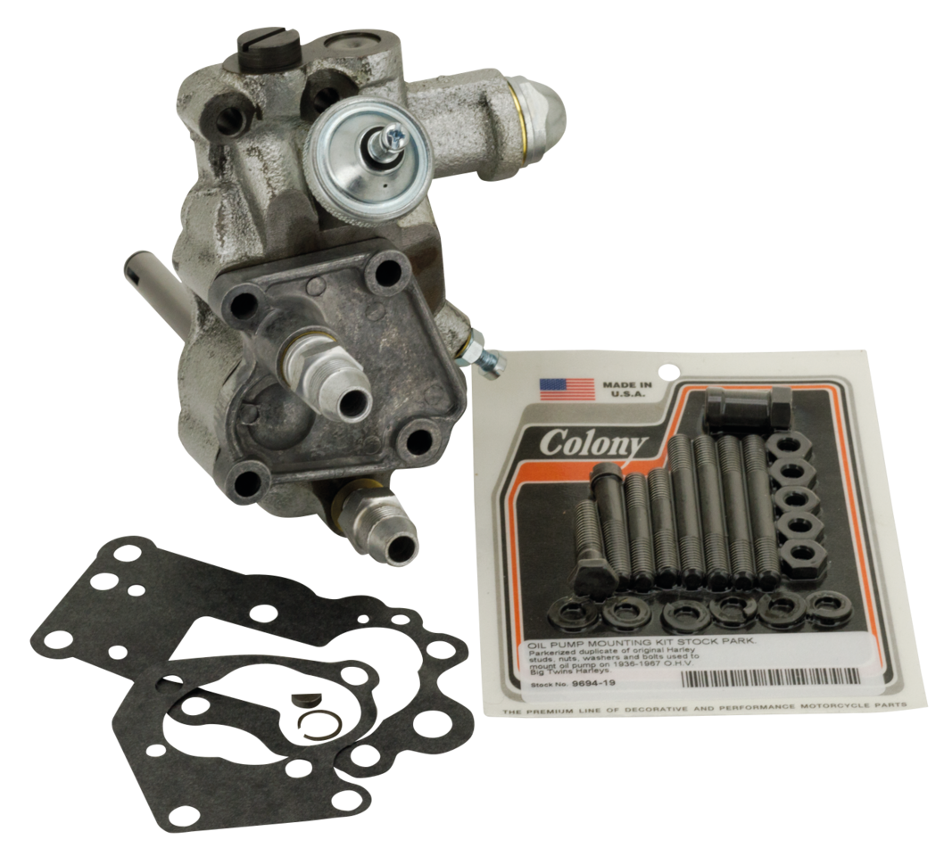 REPLICA OIL PUMPS FOR EARLY BIG TWIN - view 1 Main image