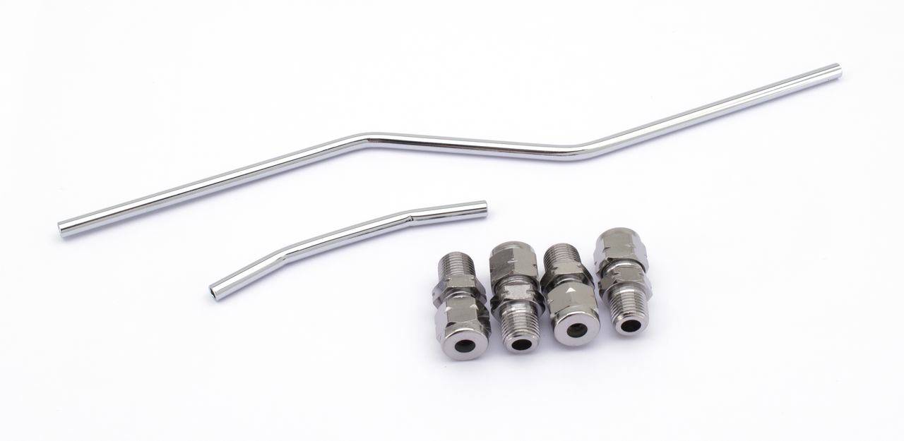 CHROME ROCKER OIL LINES - view 1