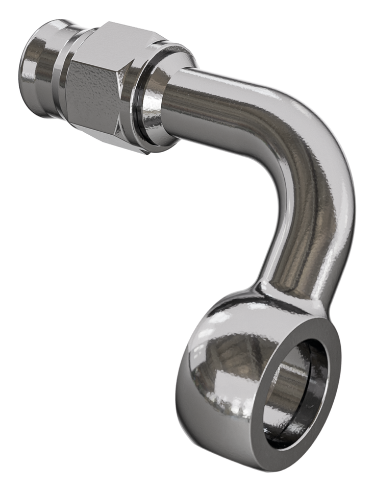 GOODRIDGE ULTIMATE STAINLESS STEEL BRAIDED BRAKE AND CLUTCH LINES WITH ALL CHROME OR STAINLESS STEEL FITTINGS - view 1 Main image