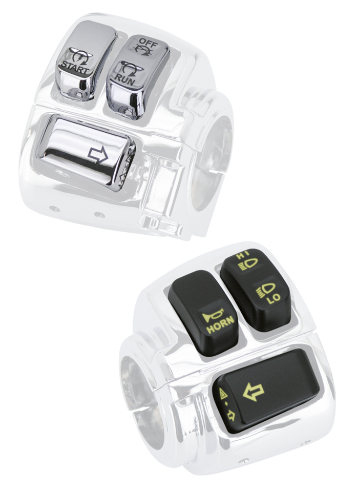 LED LIGHTED HANDLEBAR SWITCH KITS - view 1 Main image