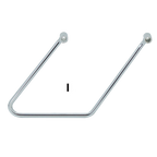 CHROME SADDLEBAG SUPPORTS - view 2