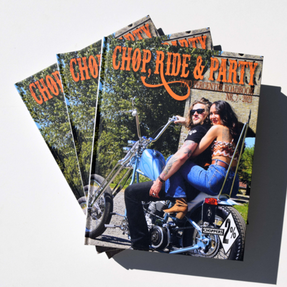 CHOP, RIDE & PARTY TWO PERCENTER ROADBOOKS - view 1