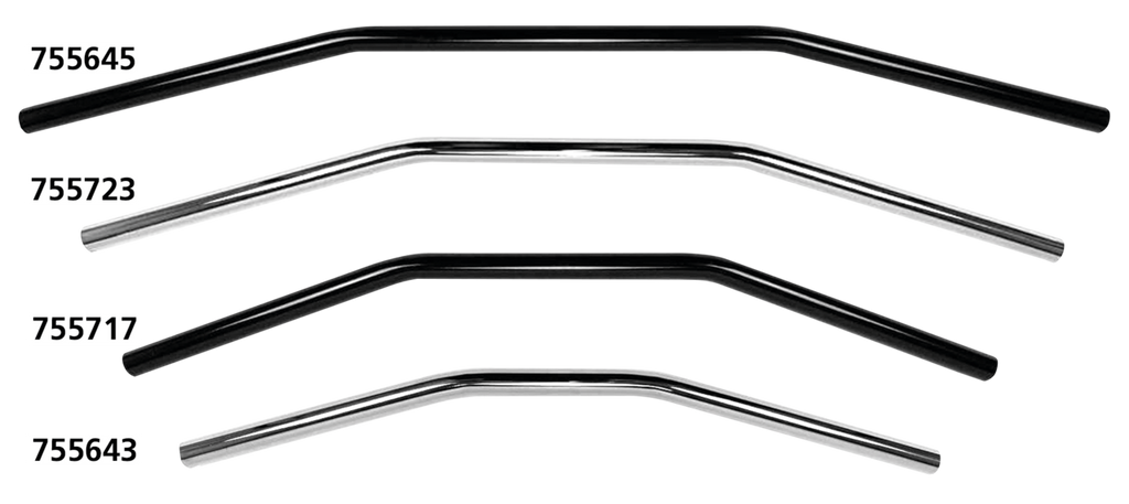 WESTLAND CUSTOMS ONE INCH DIAMETER DRAG BARS - view 1