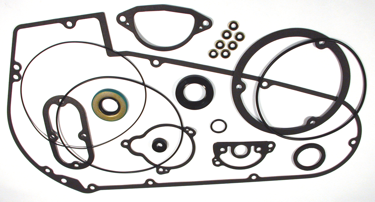 GASKETS, O-RINGS AND SEALS FOR ALUMINUM PRIMARY ON 1965-1986 4 SPEED BIG TWIN - view 1 Main image
