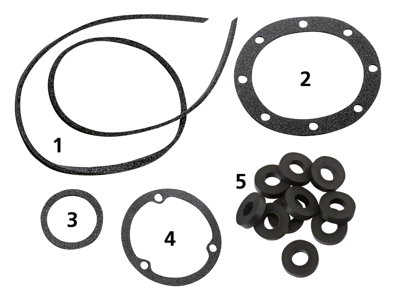 GASKET KITS, GASKETS, O-RINGS AND SEALS FOR TIN PRIMARY ON 4 SPEED BIG TWIN 1936-1964 Secondary image