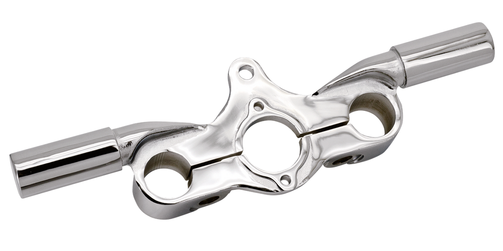 V-TWIN TRIPLE TREE CLAMPS FOR EARLY SPRINGERS - view 2