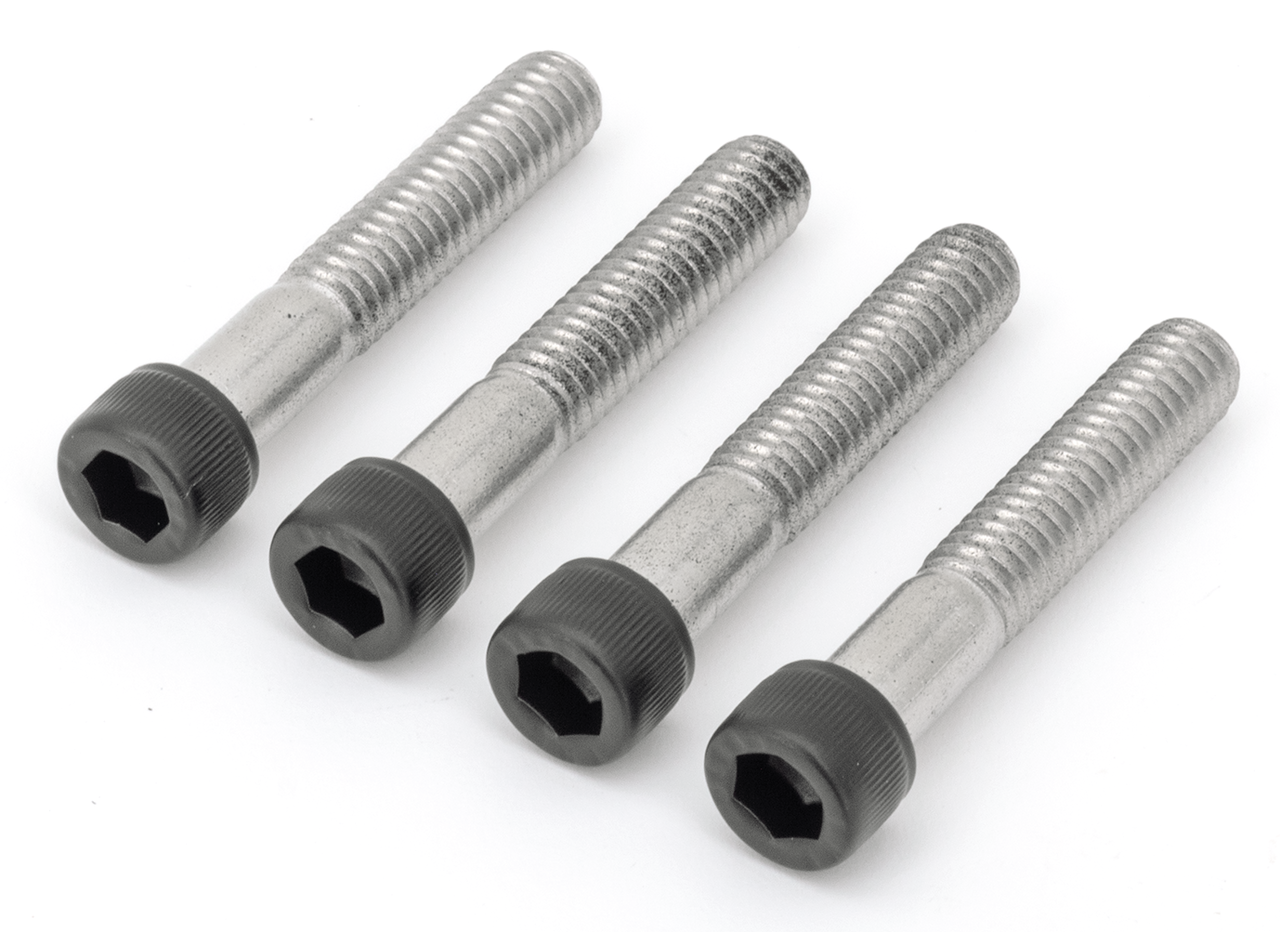 BLACK STAINLESS STEEL FRONT FENDER SCREW KITS - view 1 Main image