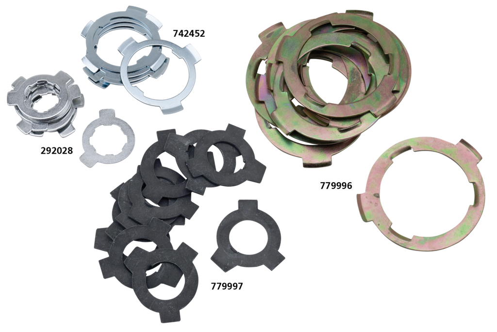 SPROCKET TAB WASHERS - view 2