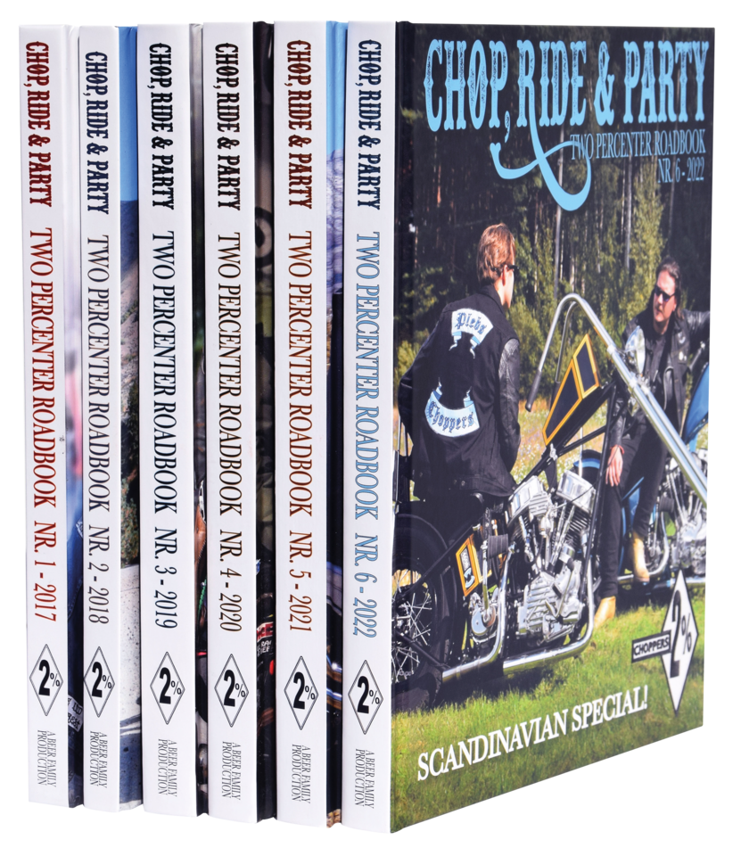 CHOP, RIDE & PARTY TWO PERCENTER ROADBOOKS - view 3