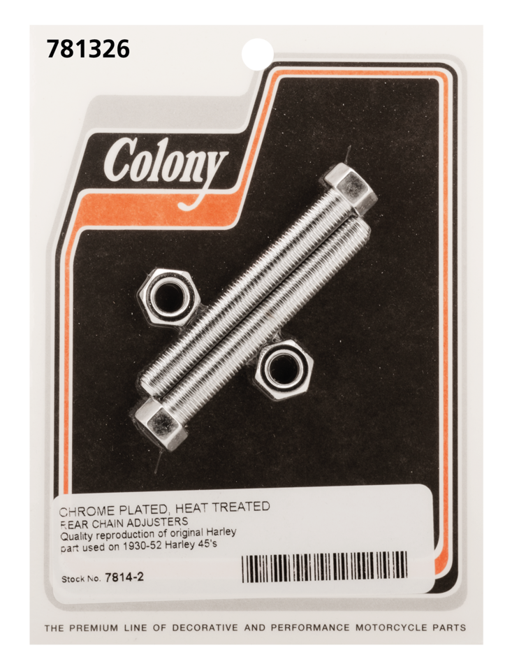 COLONY REAR CHAIN ADJUSTERS FOR WL - view 1